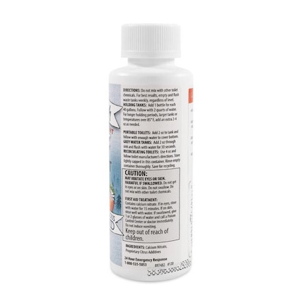 Camco FLORAL FLUSH, ORANGE BLOSSOM, SINGLES, 6-4OZ BOTTLES 41481